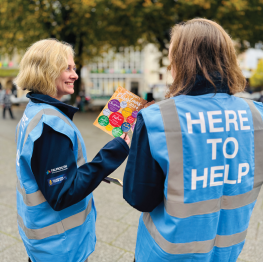 Event volunteers